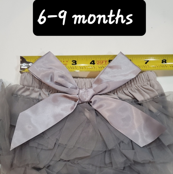 Baby Gray Bloomers Holiday Set (NEW) - Picture 7 of 8